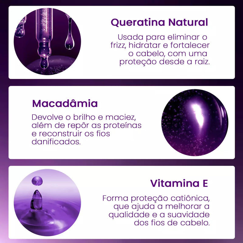 Cabelos Lindos e Revitalizados - KeraHair [COMPRE 1 LEVE 5]